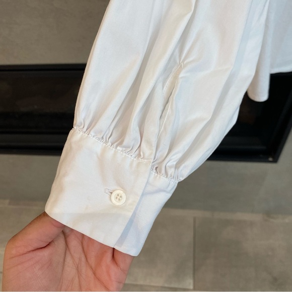 Peserico Women’s White Shirt, Size IT 40/ US 4 - Picture 11 of 13